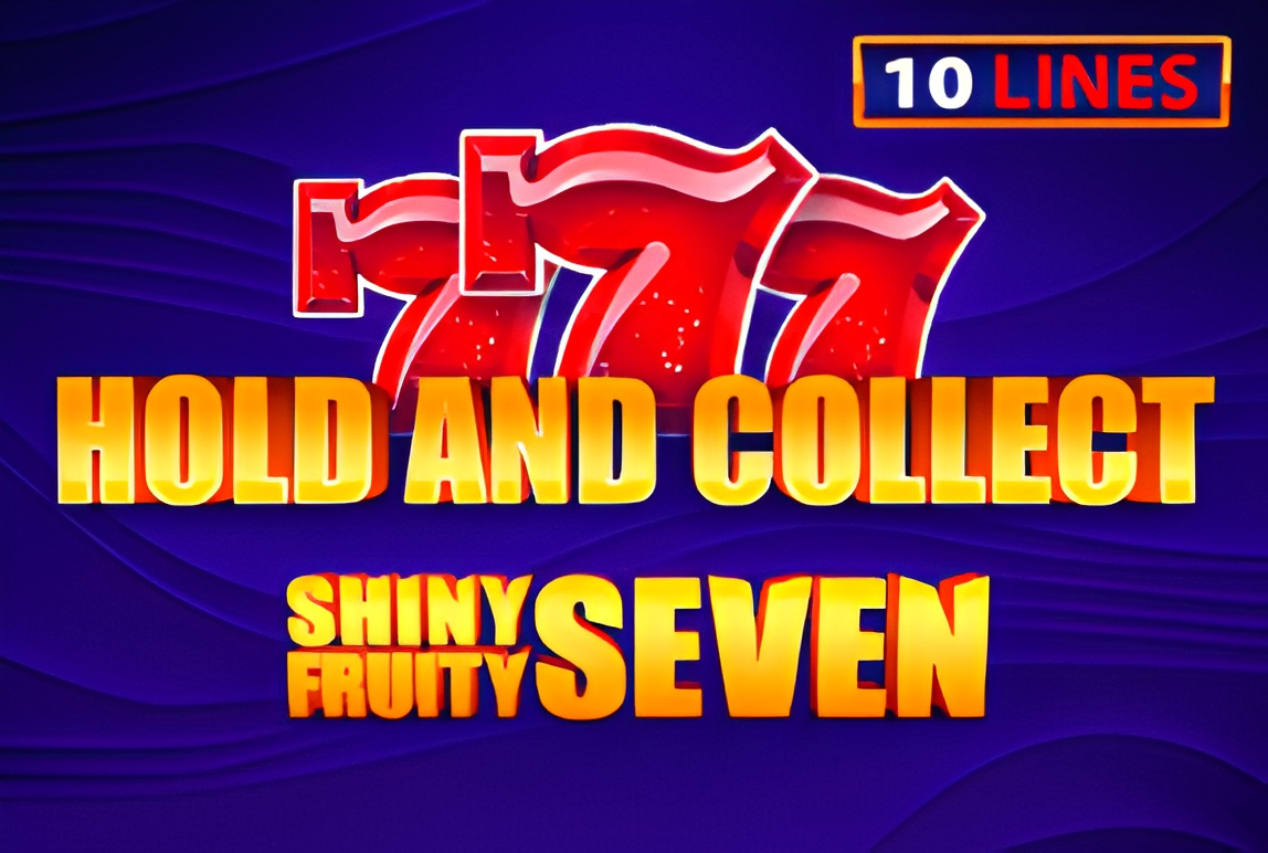 Shiny Fruity Seven 10 Lines Hold and Collect